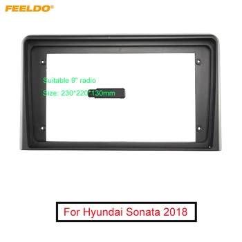 FEELDO Car Audio Fascia Rám Adaptér Pre Hyundai Sonata 9