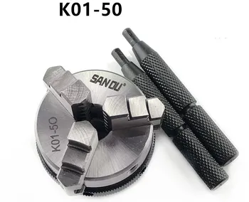 SAN OU K01-50 3-čeľuste self-sprísnenie sústruh chuck 50mm
